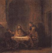 REMBRANDT Harmenszoon van Rijn Christ at Emmaus china oil painting artist